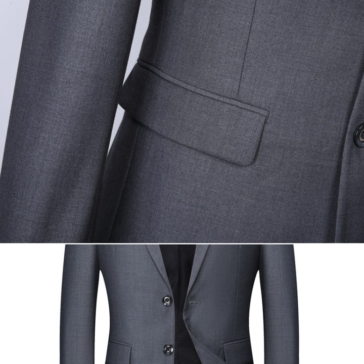 Men Large Size Casual Suit Loose Fit Blazer Business Workwear Career Clothing, S, M, L, XL, XXL, XXXL