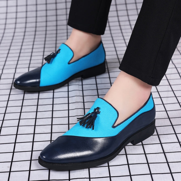 Men Dress Shoes Casual Business Formal Leather Shoes Trend Versatile Loafers, 39, 40, 41, 42, 43, 44, 45