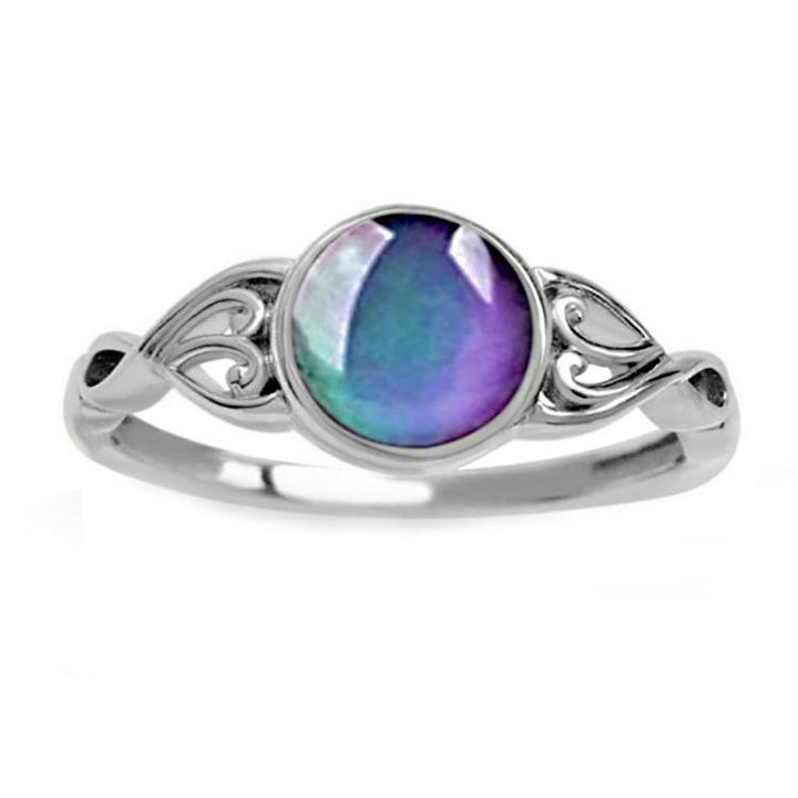 Sweet Wind Sensitive Temperature Color Changing Stone Ring Wedding Ring, 4, 5, 6, 7, 8, 9, 10, 11, 12, 13