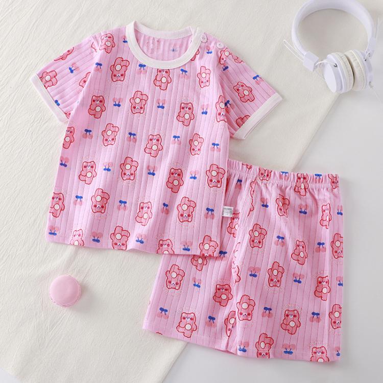 Children Summer Loose Shirt Short-sleeved Shorts Suit, 73CM, 80cm, 90cm, 100cm, 110cm, 120cm, 130cm