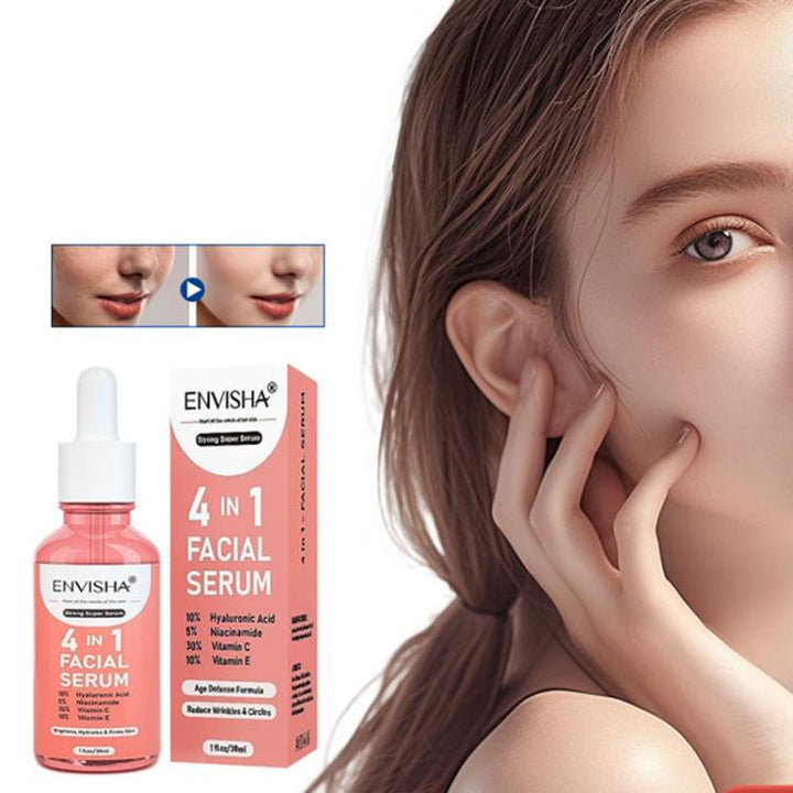 ENVISHA 30ml/ Bottle 4-in-1 Facial Serum Hydrating and Moisturizing Liquid Essence