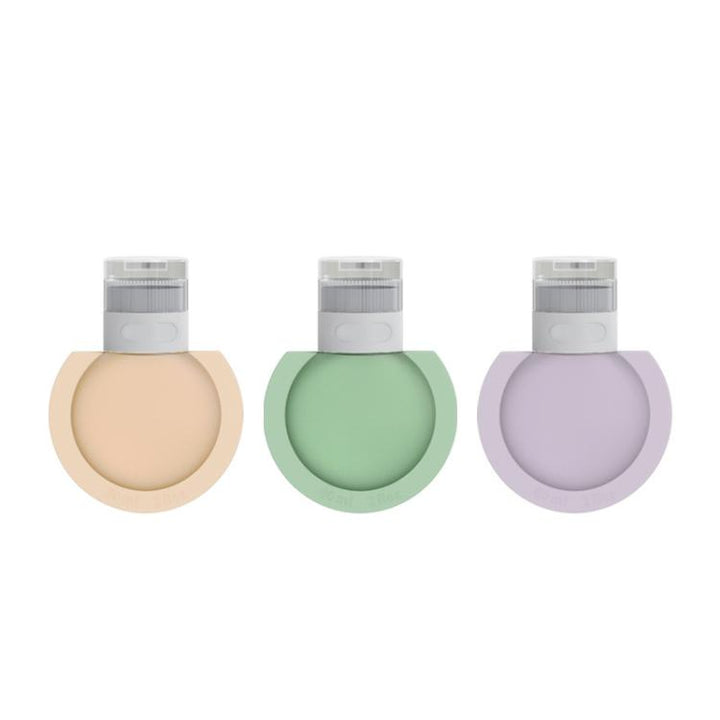 Silicone Bottle Lotion Container Squeeze Refillable Travelling Cream Shampoo Container, 3pcs /Pack 60ML, 3pcs /Pack 90ML