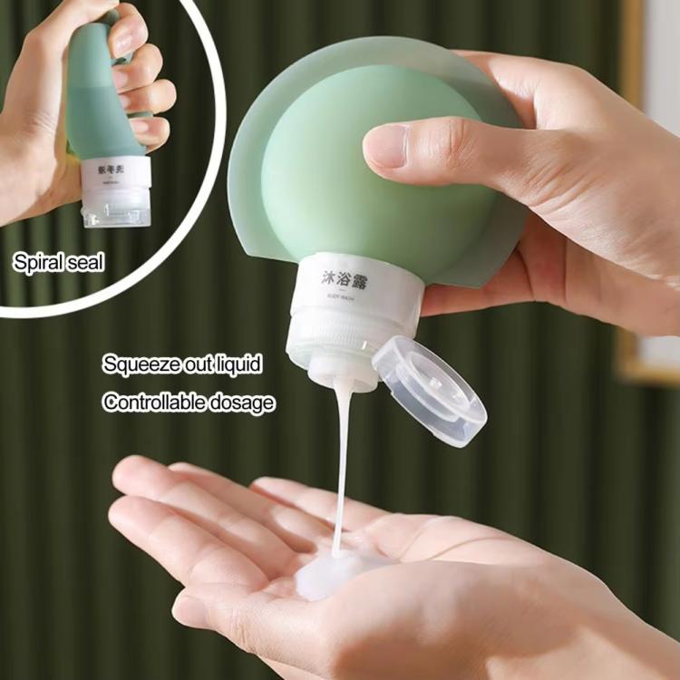 Silicone Bottle Lotion Container Squeeze Refillable Travelling Cream Shampoo Container, 3pcs /Pack 60ML, 3pcs /Pack 90ML