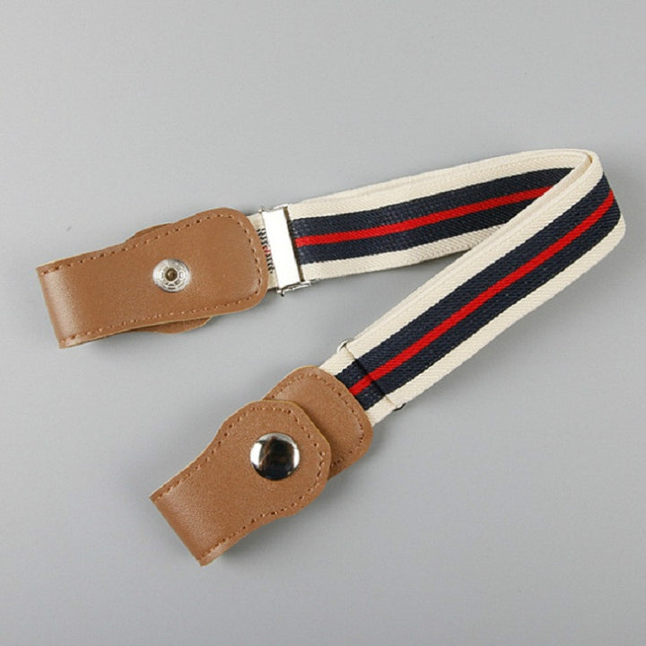 Snap Version Children Weaving Cloth Elastic Force Belt