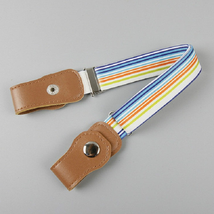 Snap Version Children Weaving Cloth Elastic Force Belt