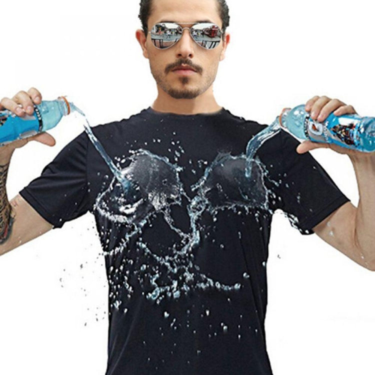 DIY Picture Anti-Dirty Creative Hydrophobic Stainproof Breathable Antifouling Quick Dry Short Sleeve T Shirt, To map customization, S, M, L, XL, XXL, XXXL, XXXXL, XXXXXL