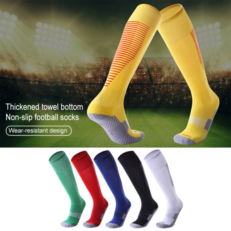 One Pair Adult Anti-skid Over Knee Thick Sweat-absorbent High Knee Socks