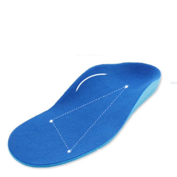 PU Breathable Children Flat Feet Eight-foot Orthopedic Insoles, 19-22（14.8cm）, 23-26(16.6cm), 27-29（18.7cm）, 30-32(20.6cm), 33-35(22.6cm）, 36-39（25.1cm）