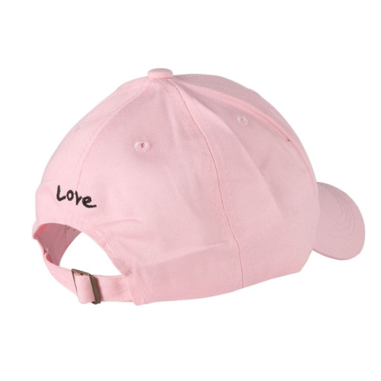 Adjustable Small Hand Embroidery Pattern Sunshade Baseball Cap, M（56-58cm）