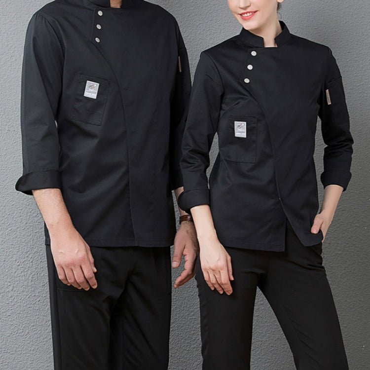 Men and Women Hotel Canteen Cake Baker Kitchen Long Sleeve Work Clothes, S, M, L, XL, XXL, XXXL, 4XL