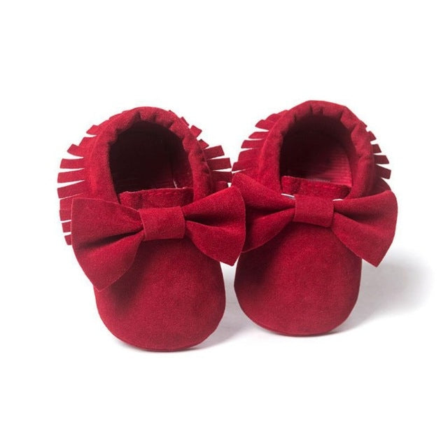 Baby Girls Shoes First Walkers Newborn Baby Moccasins Soft Sole Non-slip Footwear Shoes, 11cm, 12cm