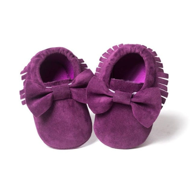 Baby Girls Shoes First Walkers Newborn Baby Moccasins Soft Sole Non-slip Footwear Shoes, 11cm, 12cm