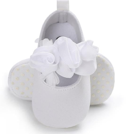 Lovely Flower Baby Girl Newborn Crib Shoes Soft Prewalker Anti-slip Baby Shoes, 11cm, 12cm, 13cm