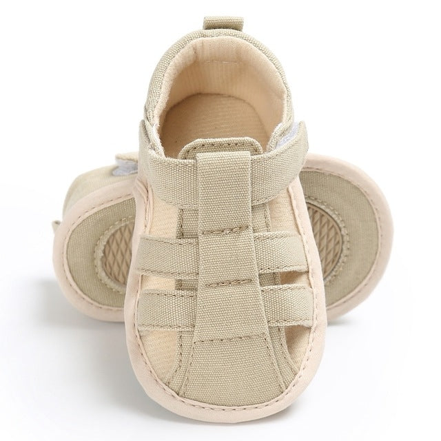 Baby Soft Bottom Canvas Toddler Shoes Breathable Sandals, 11cm, 12cm, 13cm