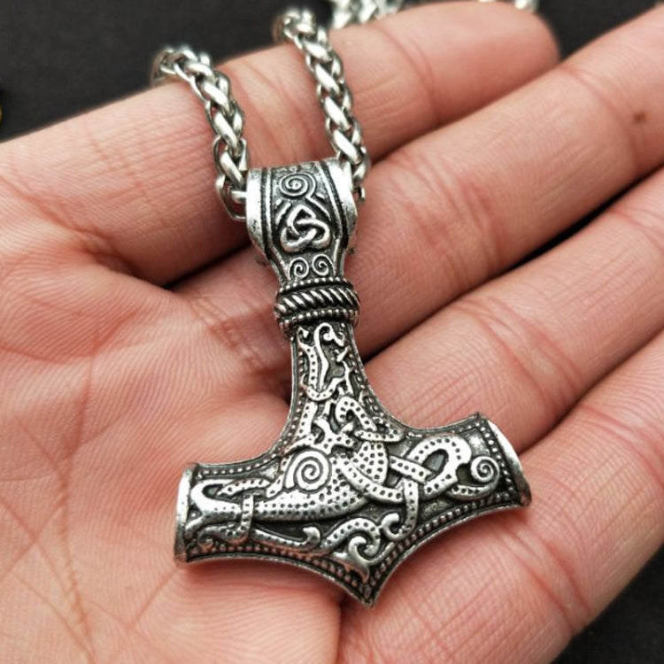 Mjolnir Pendant Viking Protective Talisman Hammer Necklace, TBD074879001A, TBD074879001C, TBD074879001F, TBD074879001B, TBD074879001D, TBD074879001E