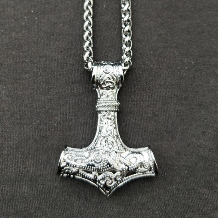 Mjolnir Pendant Viking Protective Talisman Hammer Necklace, TBD074879001A, TBD074879001C, TBD074879001F, TBD074879001B, TBD074879001D, TBD074879001E