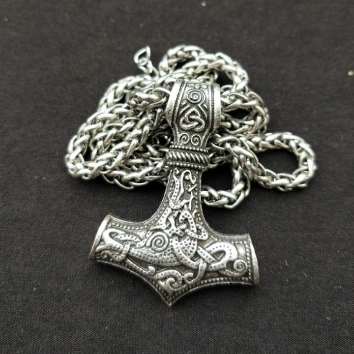 Mjolnir Pendant Viking Protective Talisman Hammer Necklace, TBD074879001A, TBD074879001C, TBD074879001F, TBD074879001B, TBD074879001D, TBD074879001E