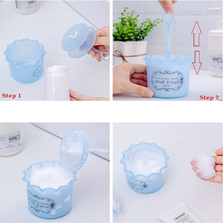 2 PCS Fashion Unisex Bubbler Cleansing Foaming Bubble Bag Foaming Cup