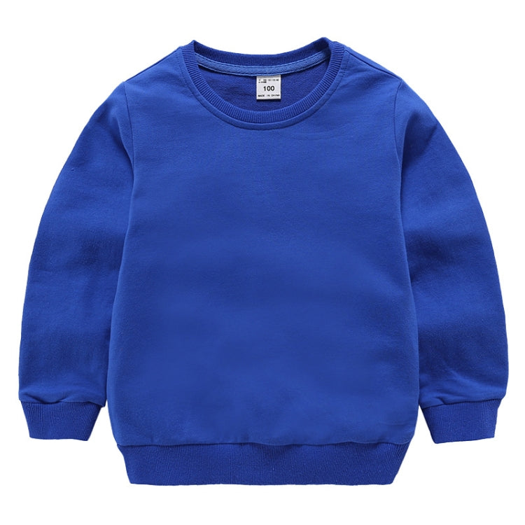 Autumn Solid Color Bottoming Children's Sweatshirt Pullover, 80cm, 90cm