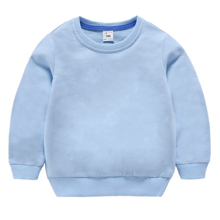 Autumn Solid Color Bottoming Children's Sweatshirt Pullover, 80cm, 90cm