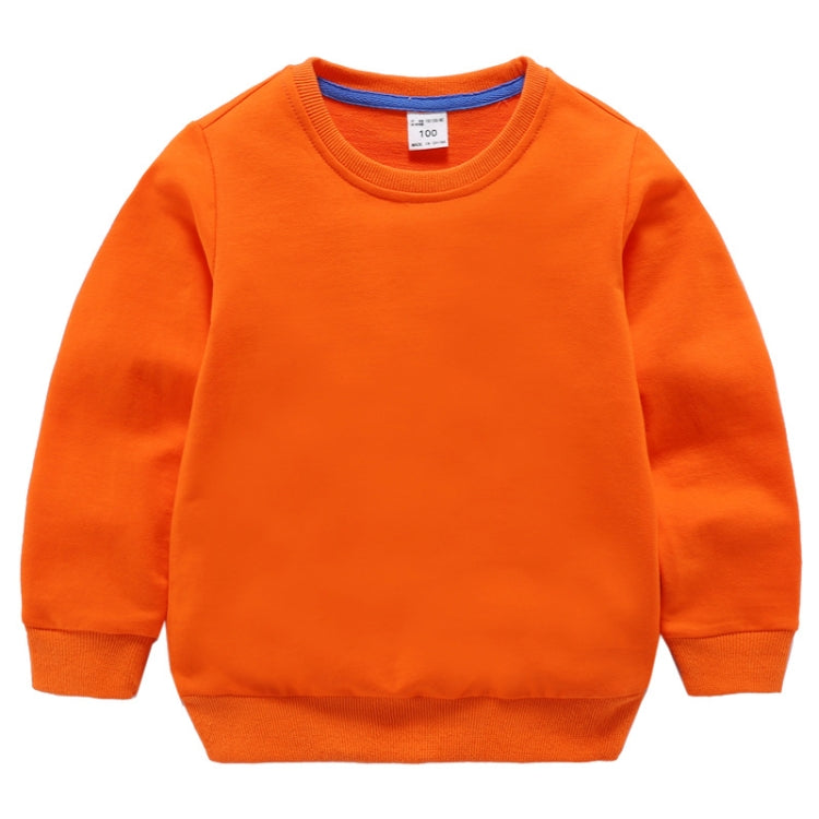 Autumn Solid Color Bottoming Children's Sweatshirt Pullover, 80cm, 90cm