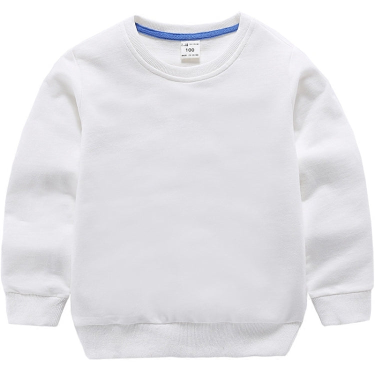 Autumn Solid Color Bottoming Children's Sweatshirt Pullover, 100cm, 110cm