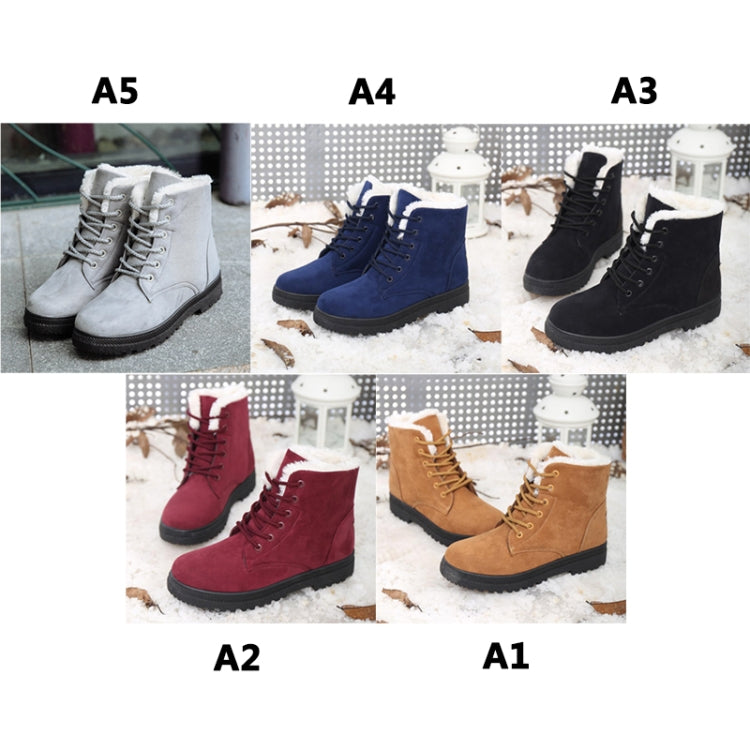 Ladies Cotton Shoes Plus Velvet Snow Boots, 35, 36, 37, 38, 39, 40