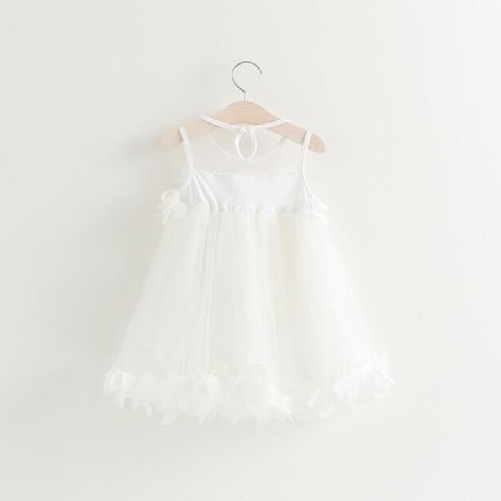 Summer Girls Mesh Lace Vest Dress Princess Dress, 80cm, 90cm, 100cm, 110cm, 120cm, 130cm