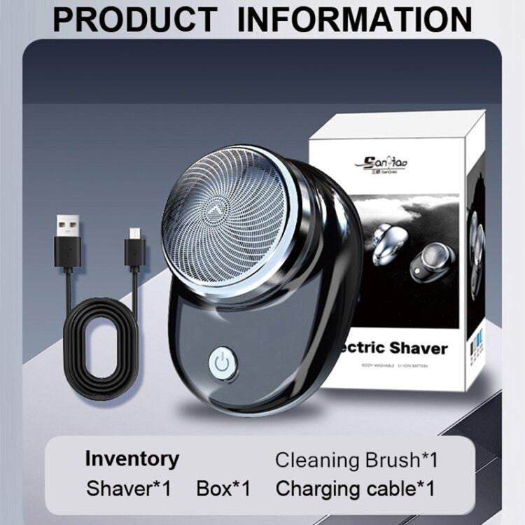 Portable Mini Waterproof Electric Shaver