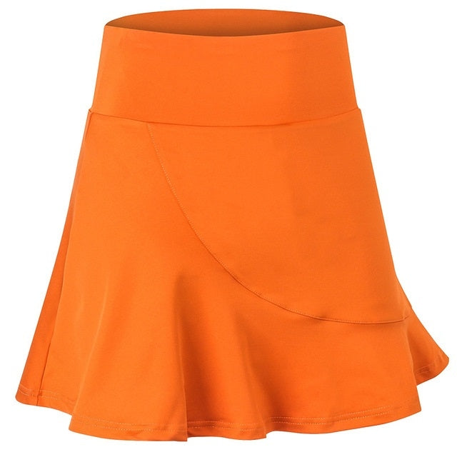 Anti-emptied And Quick-drying Sports Skirt With Mini-socks For Women, S, M, L, XL