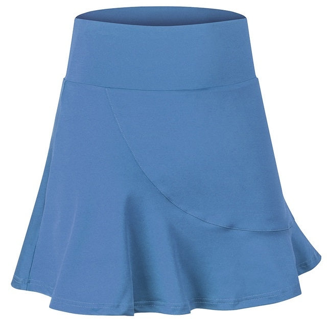 Anti-emptied And Quick-drying Sports Skirt With Mini-socks For Women, S, M, L, XL