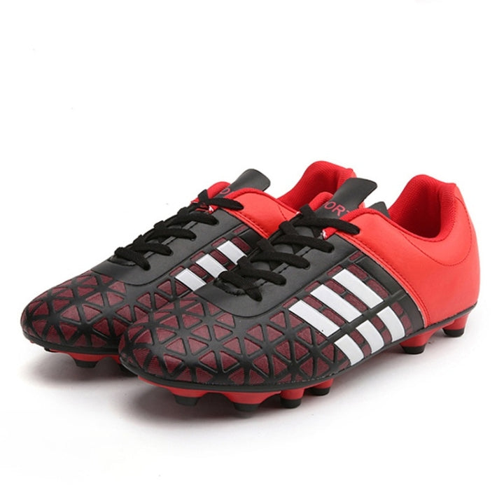 Comfortable and Lightweight PU Soccer Shoes for Children & Adult, 31, 32, 33, 34, 35, 36, 37, 38, 39, 40