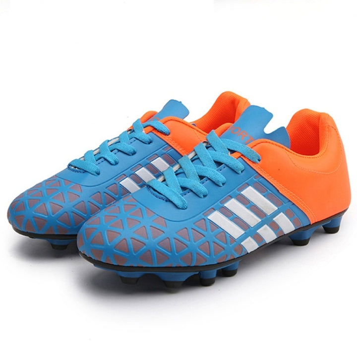 Comfortable and Lightweight PU Soccer Shoes for Children & Adult, 31, 32, 33, 34, 35, 36, 37, 38, 39, 40