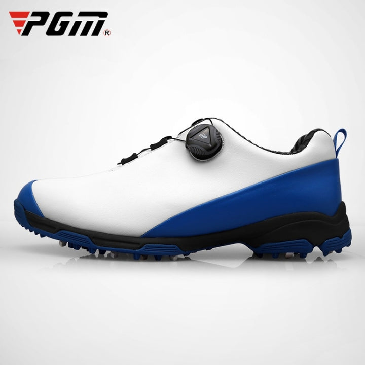 PGM Golf Waterproof Rotary Buckle Shoe Sneakers for Men, 39, 40, 41, 42, 43, 44, 45