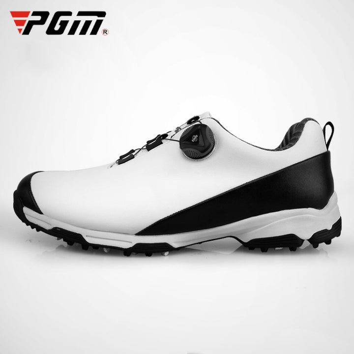 PGM Golf Waterproof Rotary Buckle Shoe Sneakers for Men, 39, 40, 41, 42, 43, 44, 45