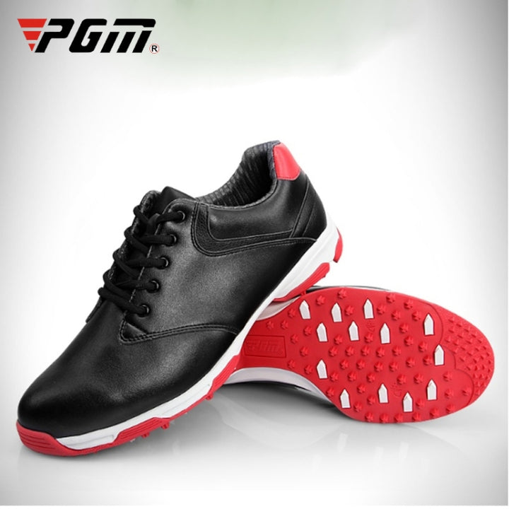 PGM Golf Waterproof Anti-slip Microfiber Leather Nail Shoes Sneakers for Men, 39, 40, 41, 42, 43, 44