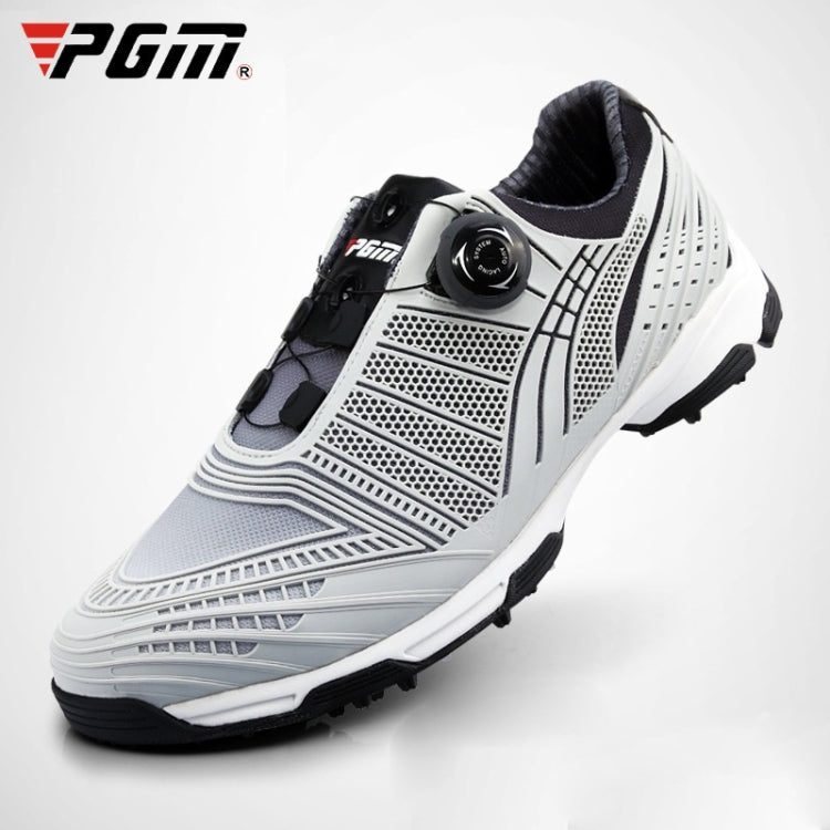 PGM Golf Knob Buckle Lace Sneakers Outdoor Sport Non-slip Shoes for Men, 39, 40, 41, 42, 43, 44, 45