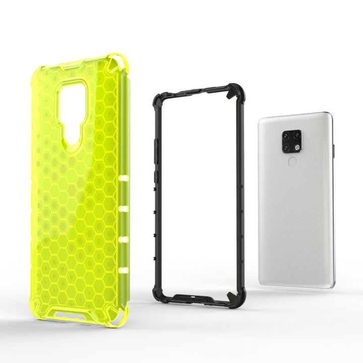 Shockproof Honeycomb PC + TPU Case for Huawei Mate 20 X, For Huawei Mate 20 X