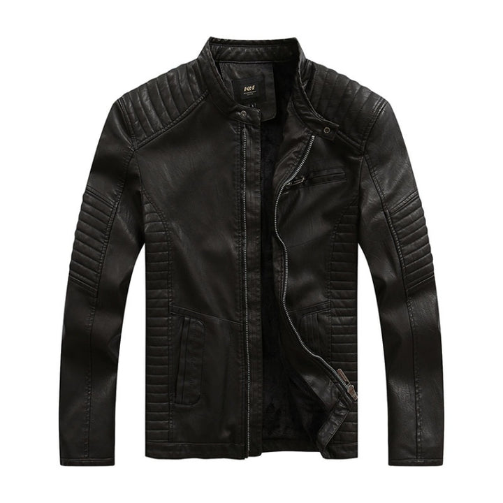 Fashionable Men Leather Jacket, M, L, XL, XXL, XXXL, 4XL