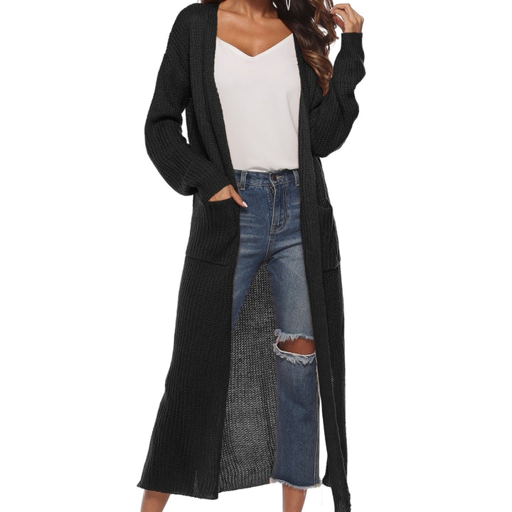 Irregular Thick Long Coat, S, M, L, XL, XXL