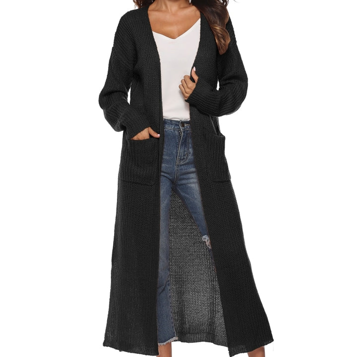 Irregular Thick Long Coat, S, M, L, XL, XXL