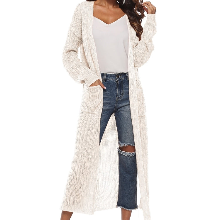 Irregular Thick Long Coat, S, M, L, XL, XXL