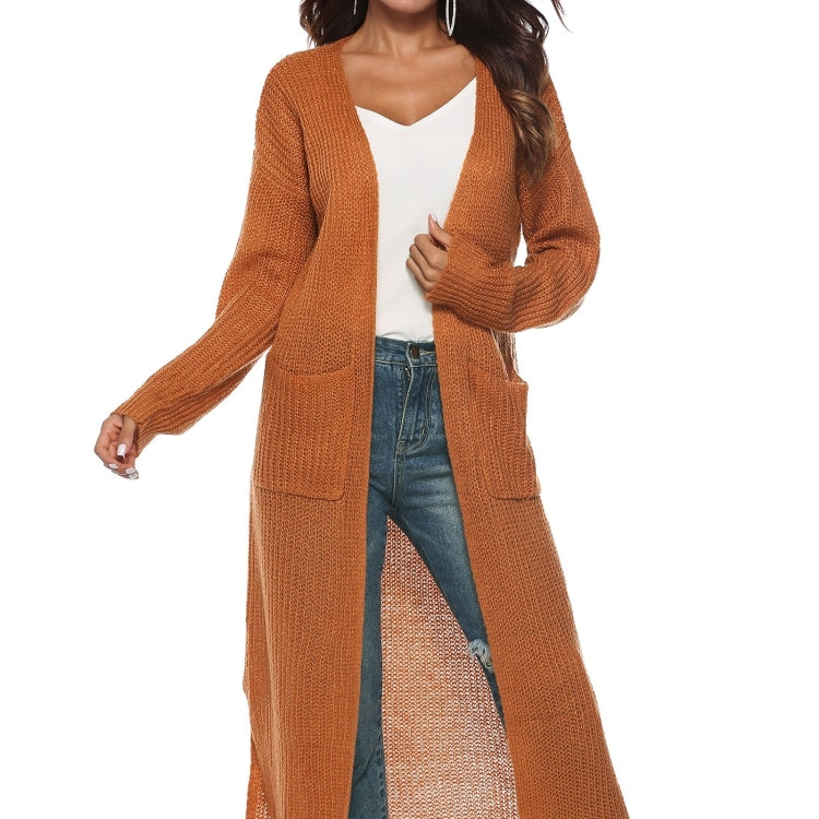 Irregular Thick Long Coat, S, M, L, XL, XXL