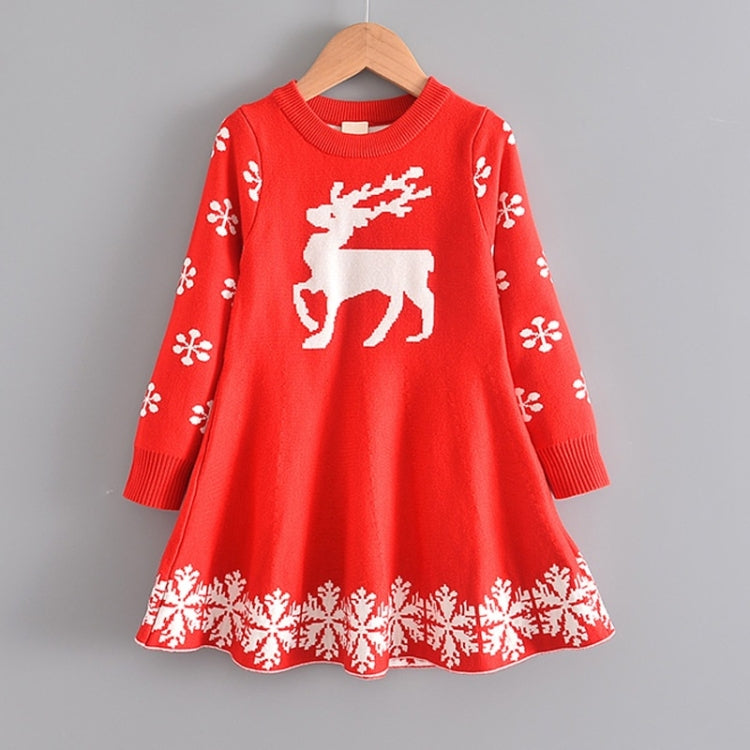 Christmas Children Padded Dress, 100, 110, 120, 130, 140