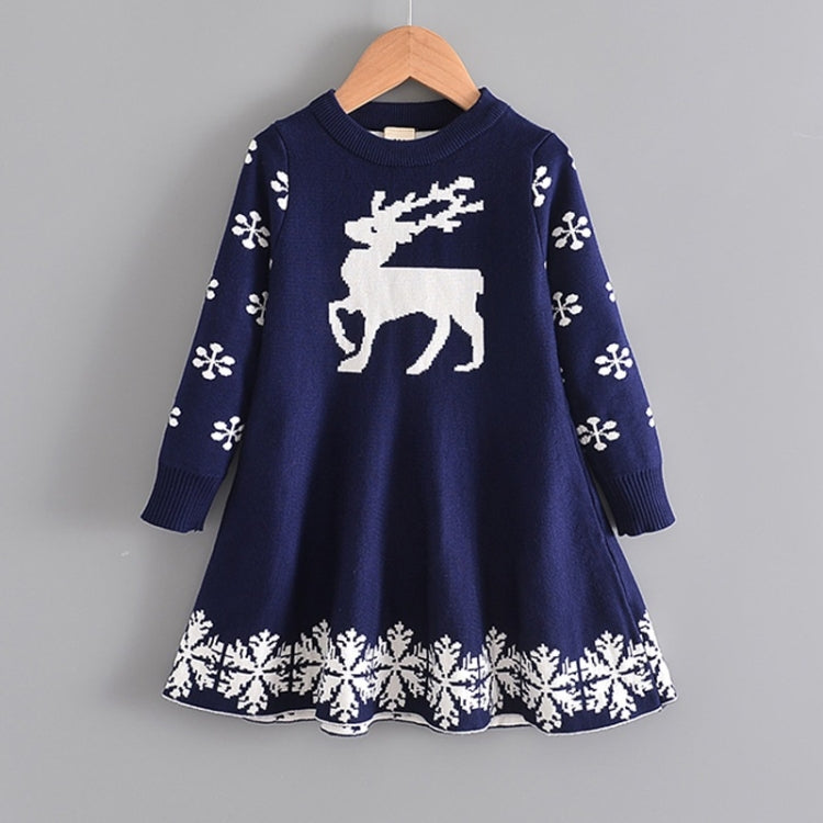 Christmas Children Padded Dress, 100, 110, 120, 130, 140