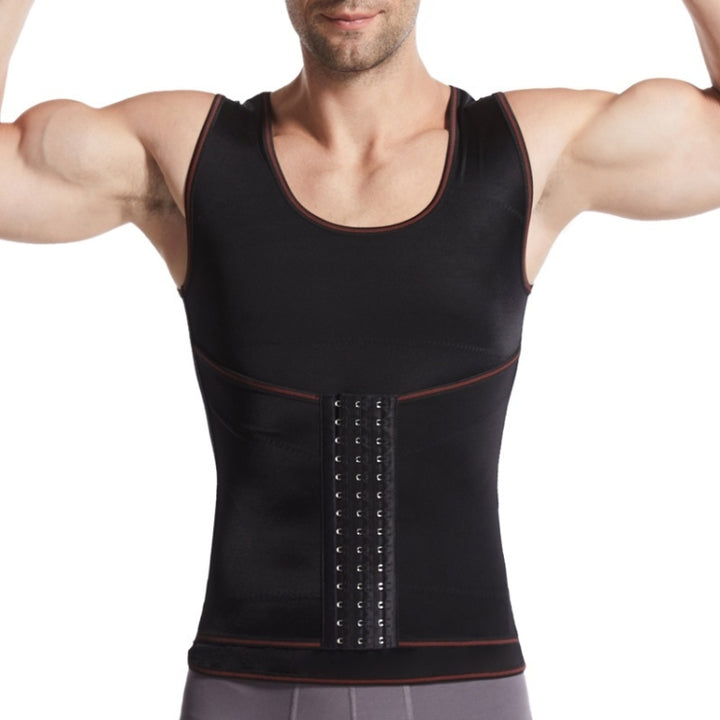 Men Abdomen Shapewear Thin Vest, L, XL, XXL, XXXL, XXXXL