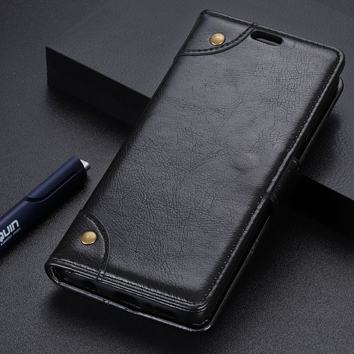 Copper Buckle Nappa Texture Horizontal Flip Leather Case for Huawei P30 Lite, with Holder & Card Slots & Wallet, For Huawei P30 Lite