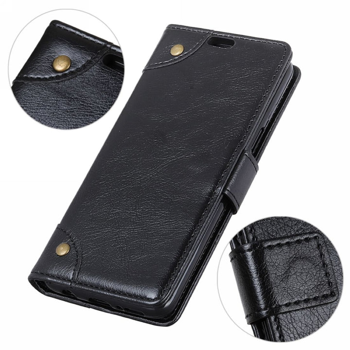 Copper Buckle Nappa Texture Horizontal Flip Leather Case for Huawei P30 Lite, with Holder & Card Slots & Wallet, For Huawei P30 Lite