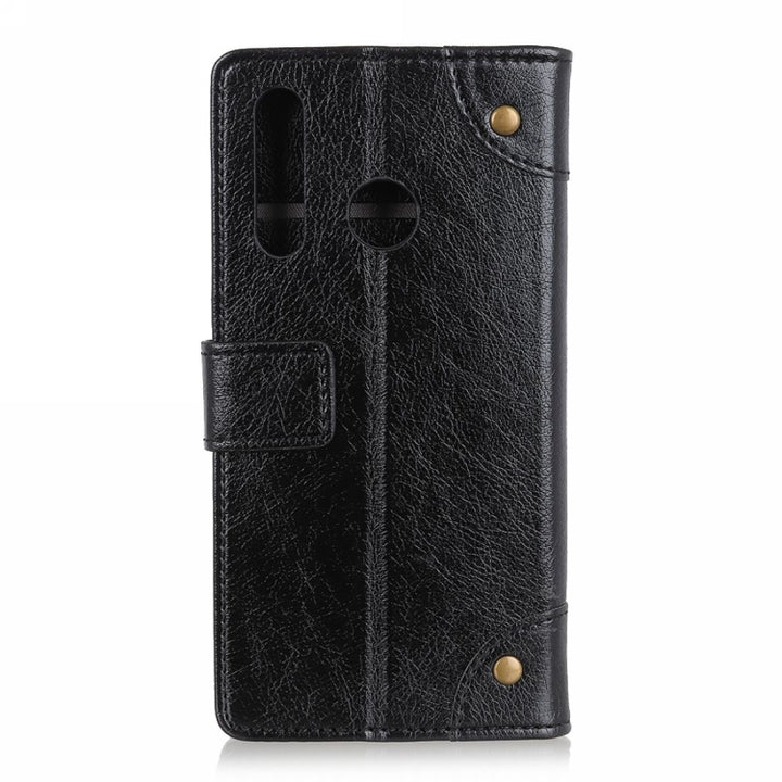 Copper Buckle Nappa Texture Horizontal Flip Leather Case for Huawei P30 Lite, with Holder & Card Slots & Wallet, For Huawei P30 Lite