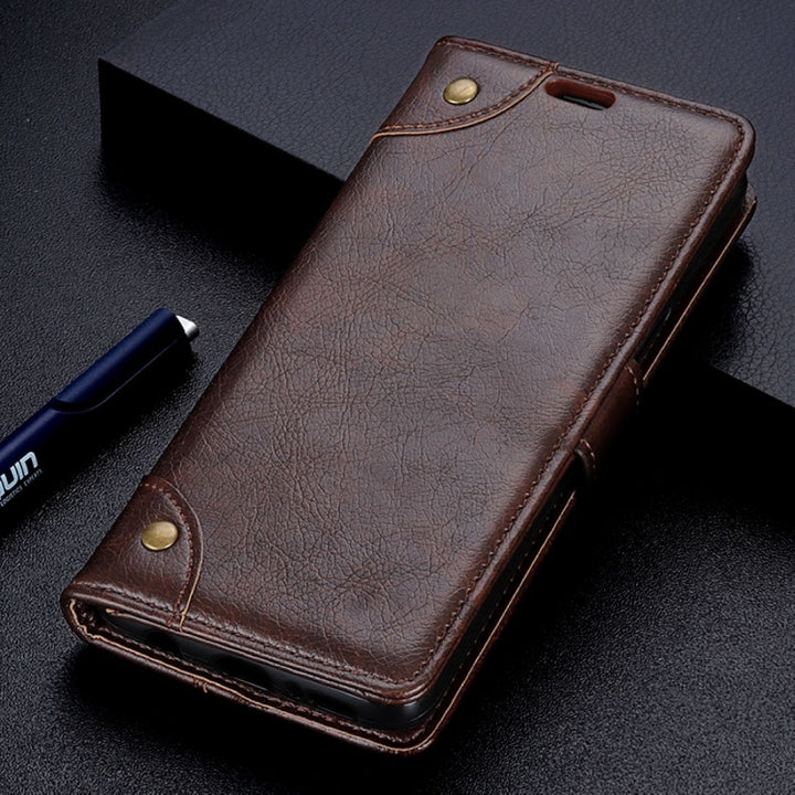 Copper Buckle Nappa Texture Horizontal Flip Leather Case for Huawei P30 Lite, with Holder & Card Slots & Wallet, For Huawei P30 Lite